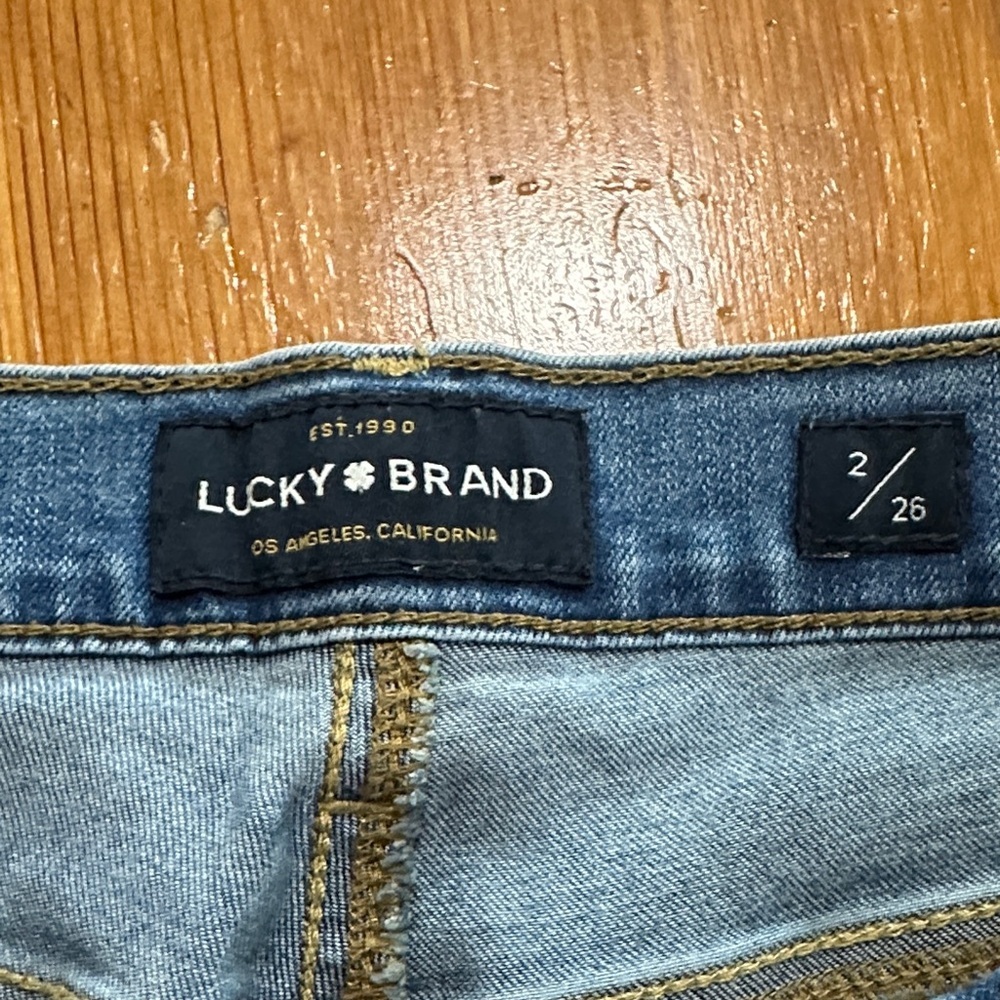 Lucky Brand sweet crop Light Blue Denim Jeans - Picture 2 of 9
